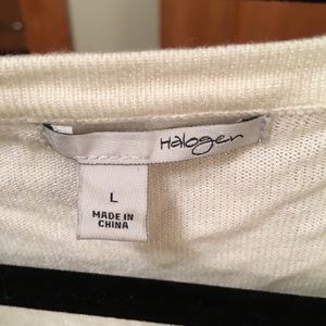 3/4 sleeve cardigan, light cream